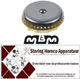 661103047 - Branderdeksel ø 70mm voor gasfornuis MBM