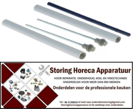 206694076 - Deuropener set deurdikte tot 180 mm voor draadstaaf trekstang