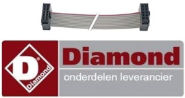 452211013 - Vlakbandkabel 10 polig voor vaatwasser  DIAMOND EUROPE : DFE8/6-AC