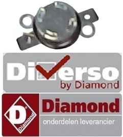 30446106000 - Tank thermostaat 60°C voor wastank voor voorlader vaatwasser  DIVERSO
