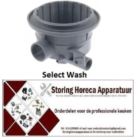 765518635 - Aanzuig/afvoerdeel voor vaatwasser Select Wash SW503 ( vanaf bouwjaar 2012 )