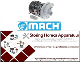 185500512 - Waspomp ingang ø 45mm uitgang ø 40mm type ZF340VSX 230V 50Hz MACH