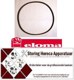 637713423 - Deurrubber omvang 1610mm voor convectorstoomoven ELOMA Joker 6-23 T