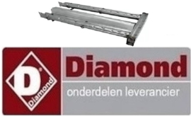 D459.672.143.00 -  Brander L 450mm B 200mm voor lavasteengrill DIAMOND PLX47-PB