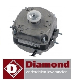 286601762 : Ventilatormotor 10 W 230V  voor verdamper insteekunit DIAMOND AP50-PED