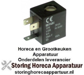 178371085 - Magneetspoel 230VAC 4VA spoeltype ZB10A afname ø 10mm 50/60Hz, SIRAI