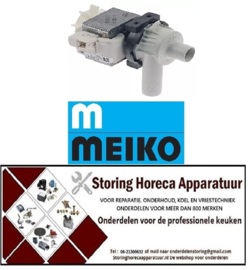 AFVOERPOMP MEIKO VAATWASSER HORECA EN GROOTKEUKEN REPARATIE ONDERDELEN