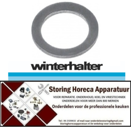 P1276.985.54 - Schijf ID ø 14,1mm AD ø 20mm materiaaldikte 1mm RVS WINTERHALTER