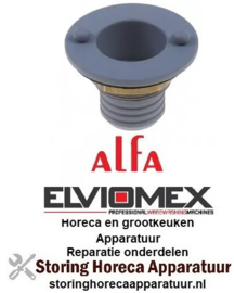 303524613 - Afvoerventiel compleet draad M36x1,5 AD ø 60mm H 42mm ID ø 30mm slang ø 30mm Elviomix alfa