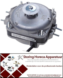 486601427 - Ventilatormotor ELCO 10W 230V 50/60Hz lager glijlager L1 49mm L2 59mm L3 86,5mm B 83mm