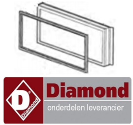 128R053-1 - Koeldeurrubber onderkoeling vitrine toonbank HILL DIAMOND