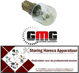 613359612 - Gloeilamp t.max. 300°C - 25W - 230V voor pizzaoven GMG