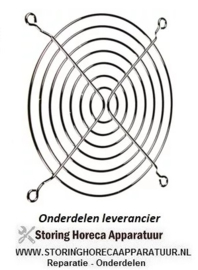 248691.102 - Beschermrooster ø 75 mm bevestigingsafstand 71 mm voor axiaalventilator 80 mm