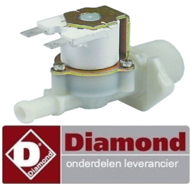 148-C3057-00 - Magneetventiel enkel recht voor heteluchtoven DIAMOND DFV