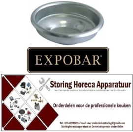 0127.50000.59 -  Koffiefilter kopjes 1 hoeveelheid koffie 6 gram koffie - espressomachine EXPOBAR OFFICE 1 GR