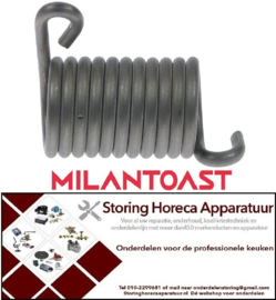 530692682 - Klep  draaiveer ø 23mm L2 10mm MilanToast