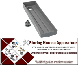 147750524 - Lekbak zonder verwarmingselement L 416mm B 103mm H 35mm