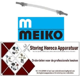 533361333 - Meiko pompslang SR25 wasmiddel slang ø 4x1,5mm slangtype silicone