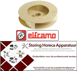 381509010 - Waspompschoep ø 105mm H 20mm M10L rotatierichting rechts messen 4 ELFRAMO