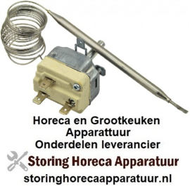 055375055 - Thermostaat instelbereik -35 tot +35°C capillaire 1500 mm- Thermostaat t.max. 110°C instelbereik 30-110°C 1-polig 1CO 16A voeler ø 6mm voeler L 130mm EGO