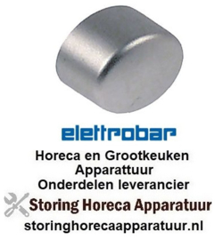 290346035 -Druktaster grootte 17x13mm zilver  Elletrobar