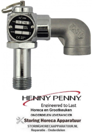 300HP59742 - Druk hulpklep 1/2 CRN 15 PSIG,151 lb-hr HENNY PENNY