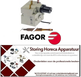 332390798 -Maximaalthermostaat uitschakeltemp. 235°C 1-polig 1CO voeler ø 6mm voeler L 63mm pijp ø 1600mm FAGOR