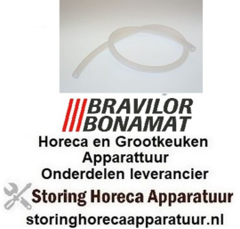 2455098120 - Slang siliconen ø 15,5x9,5 mm voor BRAVILOR-BONAMAT