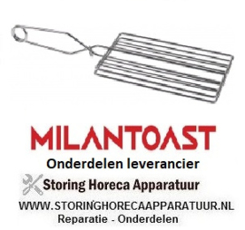 255690010  - Tang voor rooster H 180mm totale lengte 100mm