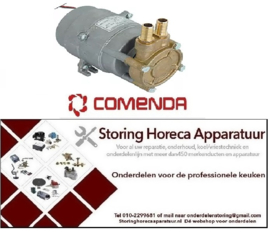199500395 -Drukverhogingspomp ingang ø 3/8" ID uitgang ø 3/8" ID type PS45DX 230V 50Hz 0,35kW COMENDA