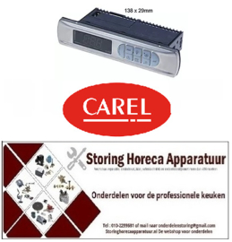 225402160 - Elektronische regelaar CAREL PBIFY0EVD51 inbouwmaat 138x29mm inbouwdiepte 70,5mm 230V