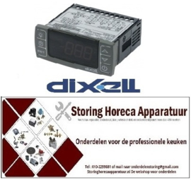 564402144 - Thermostaat elektronische regelaar DIXELL XR60CX -5N0C1 inbouwmaat 71x29mm 230V spanning AC NTC/PTC DIXELL