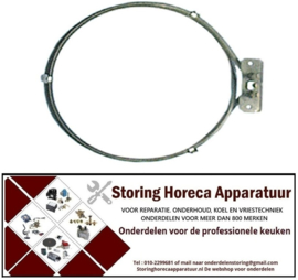 413415116 - Verwarmingselement 2600W 230V VC 1 ID ø 190mm AD ø 210mm L 220mm H 28mm L1 10mm B1 31mm H1 5mm