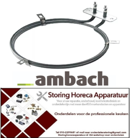 544416976 - Verwarmingselement 1800W 230V VC 1 ID ø 167mm AD ø 182mm AMBACH