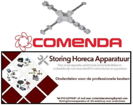 630510749 - Was- en naspoelarm wasarm L 410mm naspoelarm L 410mm inbouwpositie boven COMENDA