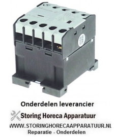 323380171 - Relais AC1 - 20A - 230VAC - AC3- 400V-  9A-4kW hoofdcontact 3NO hulpcontact 1NO