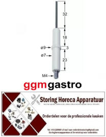 121100701 - Aansteekbougie voor friteuse GGM Gastro