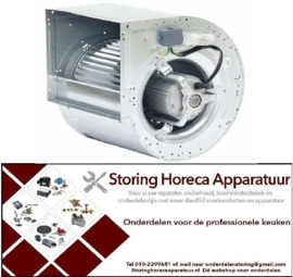 COM393.7001.0142 - Slakkenhuis afzuig ventilatormotor 4500 M3/uur - 230 Volt