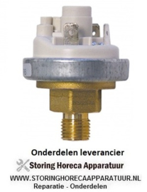 6185.410.16 - Drukschakelaar pressostaat ø 45mm drukbereik 480/430mbar stoomregeling , Ascobloc, Krefft, Küppersbusch, Palux