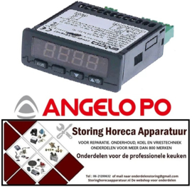 P143378192 - Elektronische regelaar EVERY CONTROL type EVK201 inbouwmaat 71x29mm 230V spanning AC NTC - ANGELO-PO