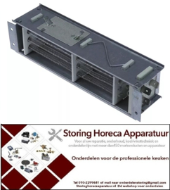 453418629 - Verwarmingblok  2x 150W 230V temp. begrenzing 95°C