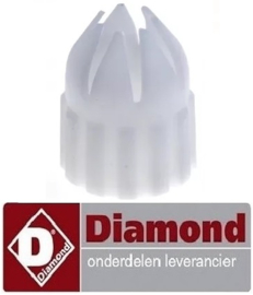 452P04118 - Garneernippel voor slagroommachine L 35 mm DIAMOND MCV/2