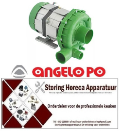 216500529 -Waspomp ingang ø 60mm uitgang ø 48mm type T12 230V 50Hz fasen 1 0,88kW 1,2PS L 270mm ANGELO -PO
