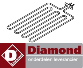 926C66000800 - Verwarmingselement voor Rijskast DIAMOND AMHF/305-P