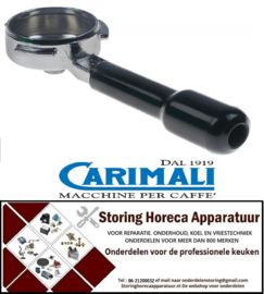 172525989 - Zeefhouder ø 60mm uitloop 3/8" hendel recht bevestiging ø 79,5mm zonder uitloop CARIMALI