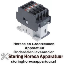 763381313 - Relais AC1 30A 24VAC (AC3/400V) 17A/7,5kW hoofdcontact 3NO hulpcontact 1NC