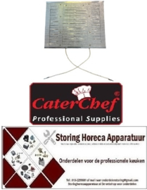 127Z-MTC-007 - Element voor tosti apparaat CaterChef 688020