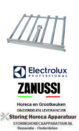 709105650 - kantel braadpan staafbrander 6-rijen  L 630mm B 550mm  Electrolux, Zanussi