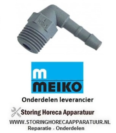 501361102 - Slangaansluiting kunststof haaks MEIKO ECO STAR 530F