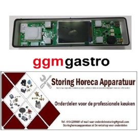 129-NBP-DSOZ445 - Bedieningsplaat voor vaatwasser GGM Gastro DSOZ445